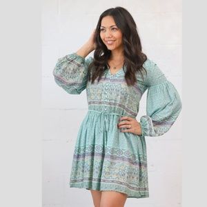 Sea Lustre Georgia Dress in Bermuda